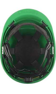Safety He lmet With Protective Peak, Ventilators and Ratchet Type Adjustment, PN542