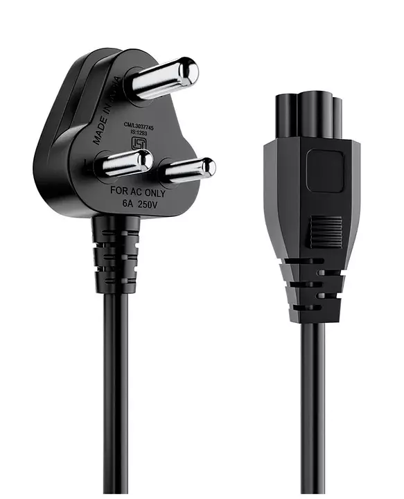 Portronics Konnect G3 - Solid Laptop Power Cable with 1.2m length, 350W Load capacity (Black) Portronics Konnect G3 - Solid Laptop Power Cable with 1.2m length, 350W Load capacity (Black)