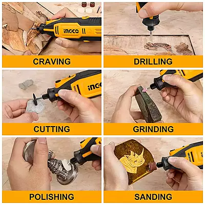 INGCO Mini Grinder MG2008 (200W)