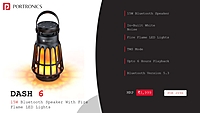Speaker Portronics Lantern