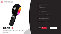 Karaoke Portronics