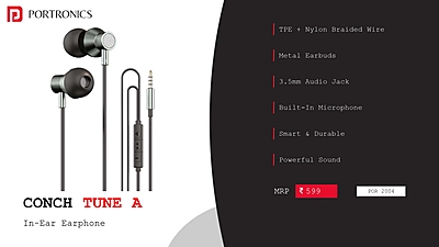Earphones Portronics