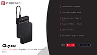 Powerbank Portronics Wireless