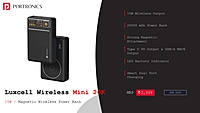 Powerbank Portronics Wireless