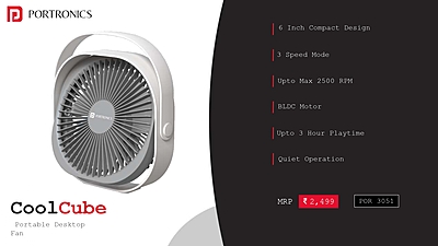 Fan Portronics