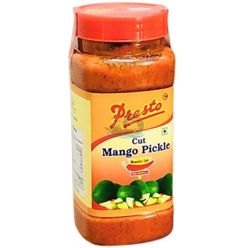 Presto Cut Mango Pickle | Mangalore Style Red Masala- 475g