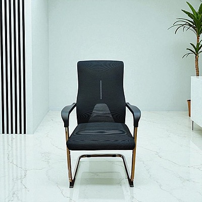PROFURN EBY J165C Visitor Chair||Black|Office Chair