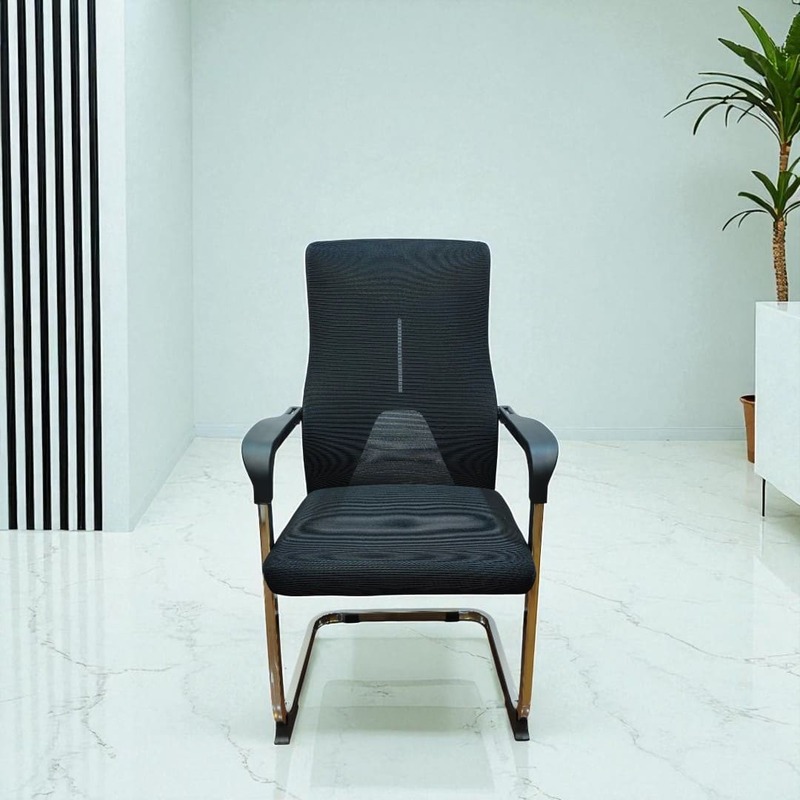 PROFURN EBY J165C Visitor Chair||Black|Office Chair