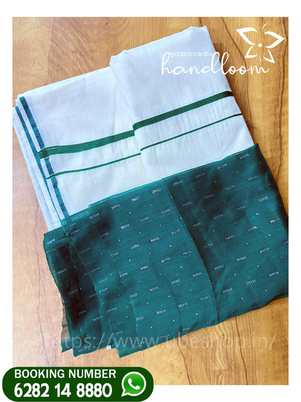 Onam Saree The Puliyilakara saree 100% COTTAN Onam Saree The Puliyilakara saree 100% COTTAN