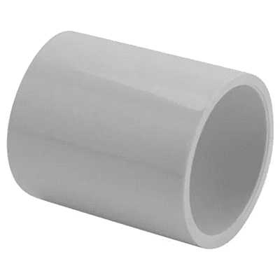 PVC Coupler, 40 mm, 1-1/4" Inch, 16 Kg, Agriculture PVC Fittings