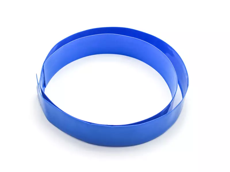 PVC Heat Shrink Tubing Flat Width 25mm for Big Battery Pack Power (Blue) PVC Heat Shrink Tubing Flat Width 25mm for Big Battery Pack Power (Blue)