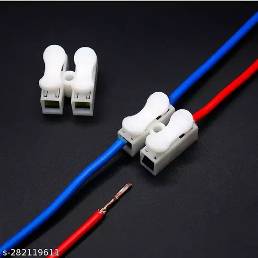 PVC White DB 15 Wire Jointer 2-Pole 220V Electrical Connector in Durable (White)
