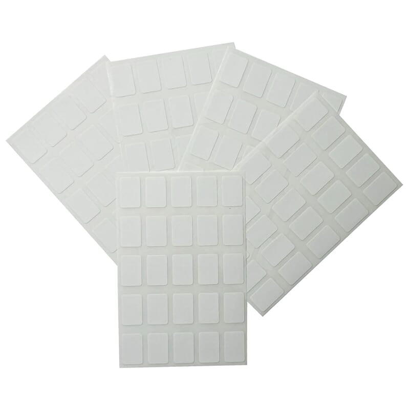 Labels PVC based without markings - rectangular shape Labels PVC based without markings - rectangular shape