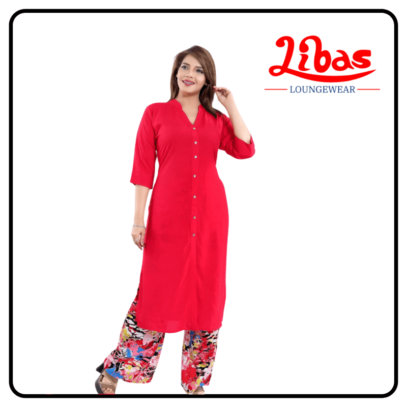 Classic Palazzo Lounge Sets from Libas Loungewear - PZ009 Classic Palazzo Lounge Sets from Libas Loungewear - PZ009