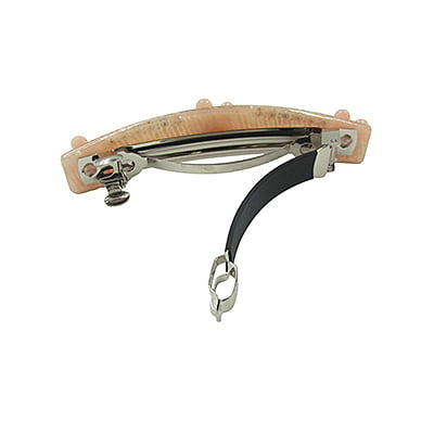 Classic French Barrettes - Black~White Classic French Barrettes - Black~White
