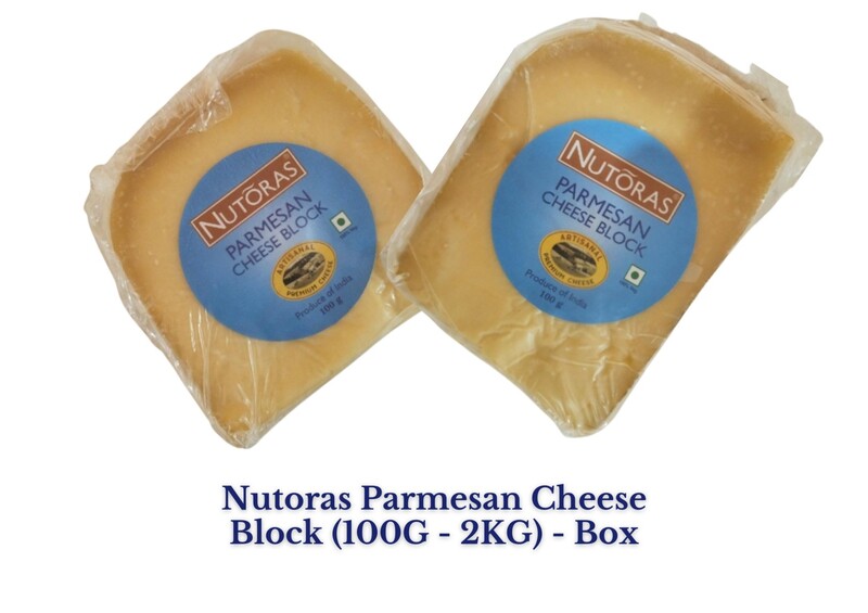 Nutoras Parmesan Cheese Block (100G - 2KG) Nutoras Parmesan Cheese Block (100G - 2KG)