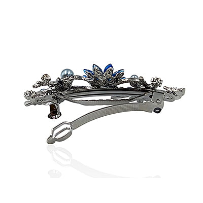 Blue Crystal French Barrette Blue Crystal French Barrette