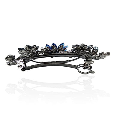 Blue Crystal French Barrette Blue Crystal French Barrette