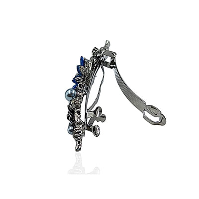 Blue Crystal French Barrette Blue Crystal French Barrette