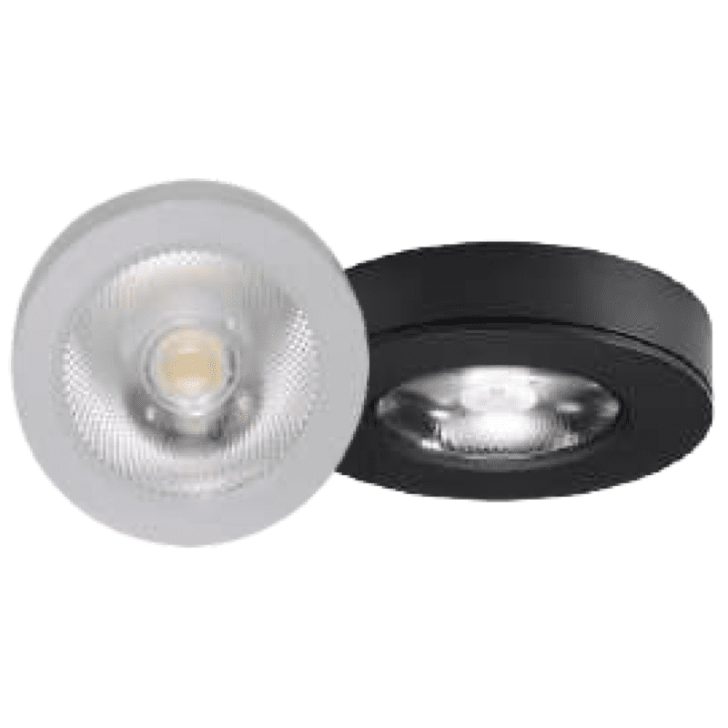 Pasolite Cabinate Light LDL 375 (White/Black), 3W, COB Slim Surface Downlight