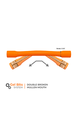 Winderen Bit - Double Broken Mullen Mouth Winderen Bit - Double Broken Mullen Mouth