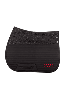 CWD Saddle Pad-Full/Black&Red CWD Saddle Pad-Full/Black&Red