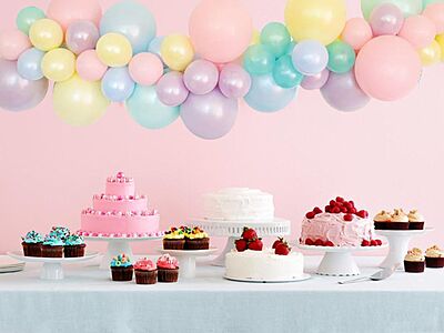 The Magic Balloons- Pastel Balloons for Birthday Theme Party Baby Shower Anniversary & Wedding Decorations, (Multicolour Colour, Pack Of 30 Pieces) The Magic Balloons- Pastel Balloons for Birthday Theme Party Baby Shower Anniversary & Wedding Decorations, (Multicolour Colour, Pack Of 30 Pieces)