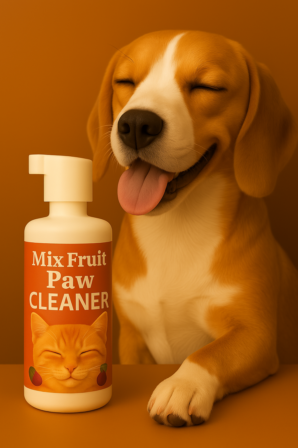 Pets Empire Paw Cleaner โ Mixed Fruit Foaming Cleanser with Silicone Brush for Dogs & Cats (150ml) Pets Empire Paw Cleaner โ Mixed Fruit Foaming Cleanser with Silicone Brush for Dogs & Cats (150ml)