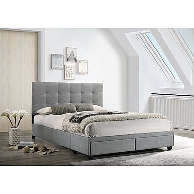 Vikinterio Upholstered Storage Bed Vikinterio Upholstered Storage Bed