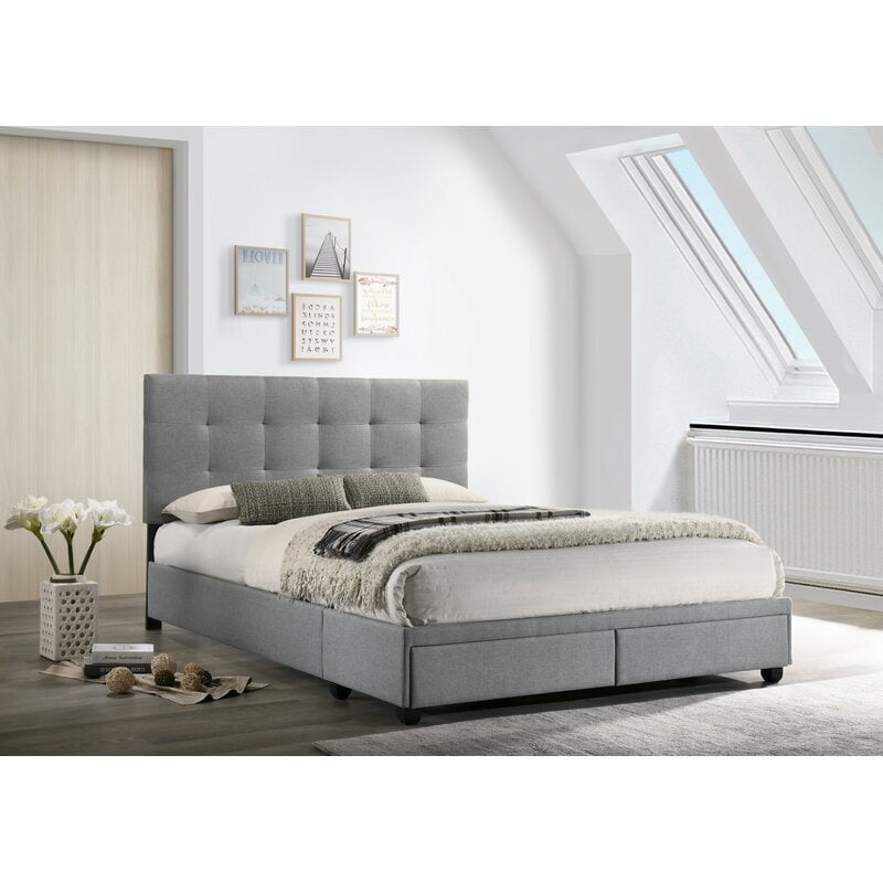 Vikinterio Upholstered Storage Bed Vikinterio Upholstered Storage Bed
