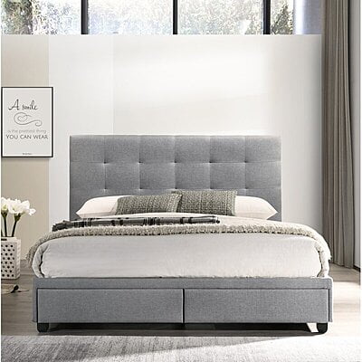 Vikinterio Upholstered Storage Bed Vikinterio Upholstered Storage Bed