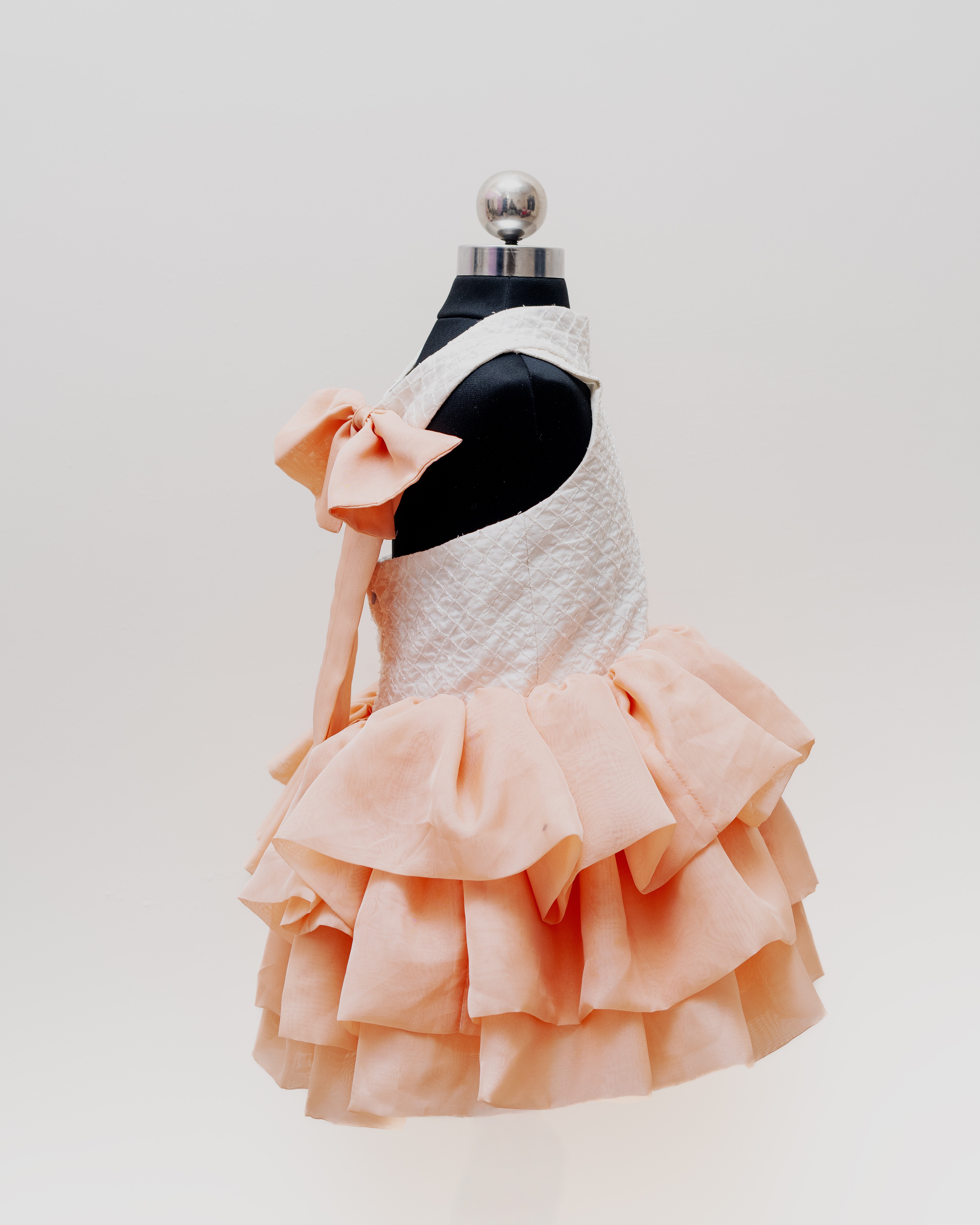 Peach Luxe Layered Tulle Dress Peach Luxe Layered Tulle Dress