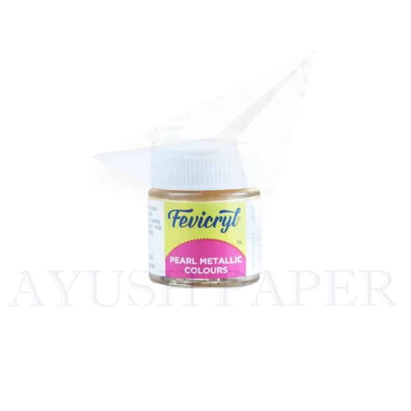 Pearl Gold Metallic Acrylic Colour 10 ML Pearl Gold Metallic Acrylic Colour 10 ML