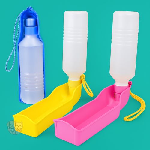Pet Travel Water Bottle with Bowl โ Portable Hydration for Dogs & Cats Pet Travel Water Bottle with Bowl โ Portable Hydration for Dogs & Cats