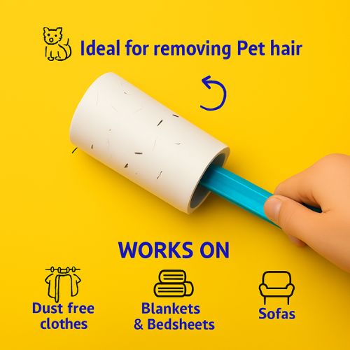 Pet Hair Remover Lint Roller โ Medium Size Pet Hair Remover Lint Roller โ Medium Size