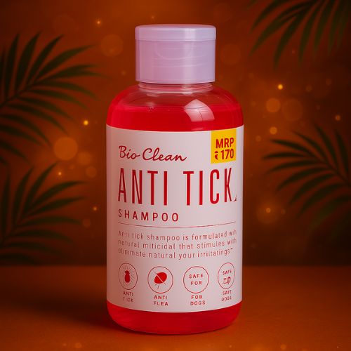 Pet Needs Bio Clean Anti-Tick Dog Shampoo โ Herbal Protection & Gentle Cleansing (200ml) Pet Needs Bio Clean Anti-Tick Dog Shampoo โ Herbal Protection & Gentle Cleansing (200ml)