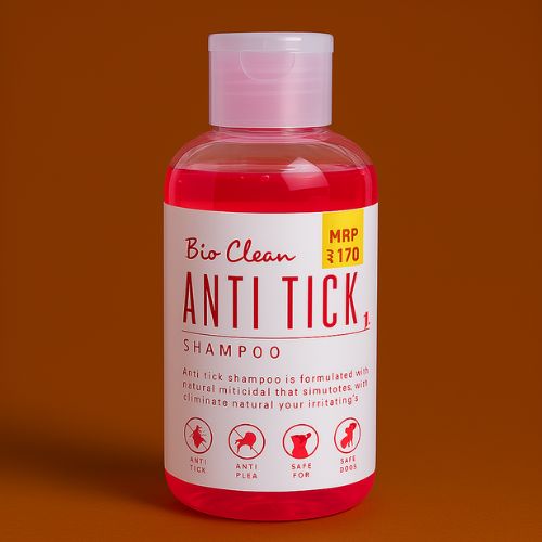 Pet Needs Bio Clean Anti-Tick Dog Shampoo โ Herbal Protection & Gentle Cleansing (200ml) Pet Needs Bio Clean Anti-Tick Dog Shampoo โ Herbal Protection & Gentle Cleansing (200ml)