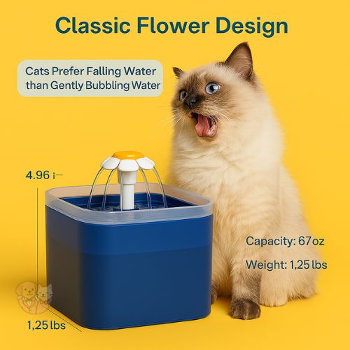 Pet Water Fountain with Filter โ Continuous Fresh Water for Cats & Dogs Pet Water Fountain with Filter โ Continuous Fresh Water for Cats & Dogs