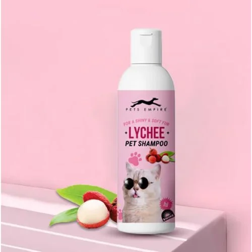 Pets Empire Cat Shampoo –  Lychee essence Cleanser for Kittens & Cats (200ml)