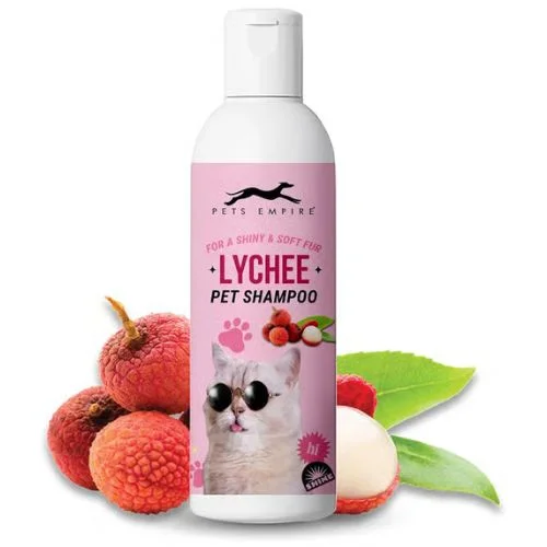 Pets Empire Cat Shampoo โ Lychee essence Cleanser for Kittens & Cats (200ml) Pets Empire Cat Shampoo โ Lychee essence Cleanser for Kittens & Cats (200ml)
