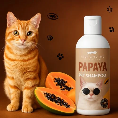 Pets Empire Cat Shampoo - Papaya Essence Cleanser for Kittens & Cats (200ml) Pets Empire Cat Shampoo - Papaya Essence Cleanser for Kittens & Cats (200ml)