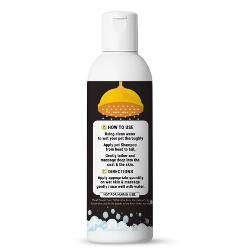 Pets Empire Cat Shampoo - Vanilla Essence Cleanser for Kittens & Cats (200ml)