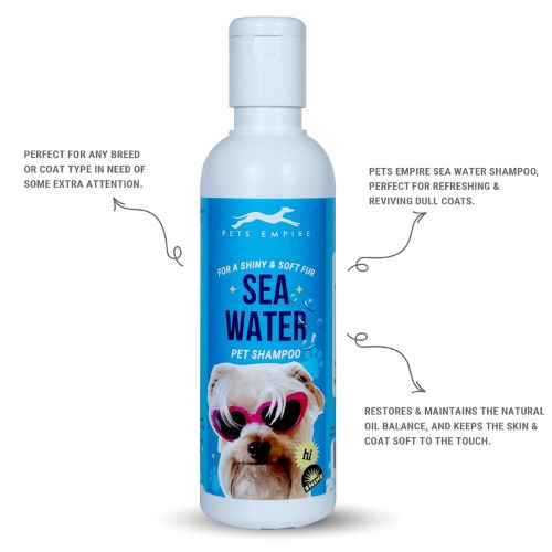 Pets Empire Organic Dog Shampoo โ Sea water fragrance Cleanser for Pets (200ml) Pets Empire Organic Dog Shampoo โ Sea water fragrance Cleanser for Pets (200ml)