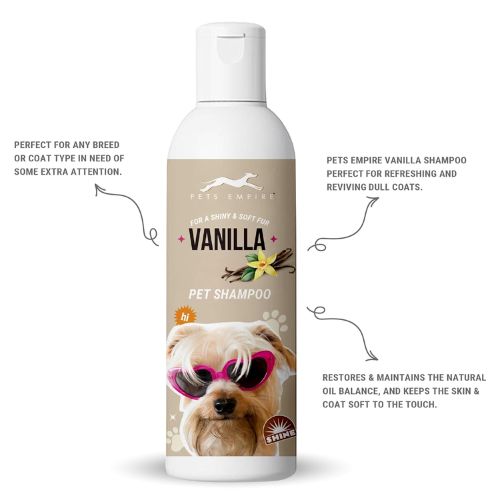 Pets Empire Organic Dog Shampoo โ Vanilla Cleanser for Pets (200ml) Pets Empire Organic Dog Shampoo โ Vanilla Cleanser for Pets (200ml)