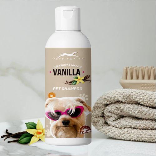 Pets Empire Organic Dog Shampoo โ Vanilla Cleanser for Pets (200ml) Pets Empire Organic Dog Shampoo โ Vanilla Cleanser for Pets (200ml)