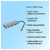 PHILIPS 6 in 1 HUB Type C USB Hub PHILIPS 6 in 1 HUB Type C USB Hub