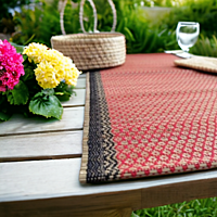 Madur Red Honey Comb Runner Madur Red Honey Comb Runner
