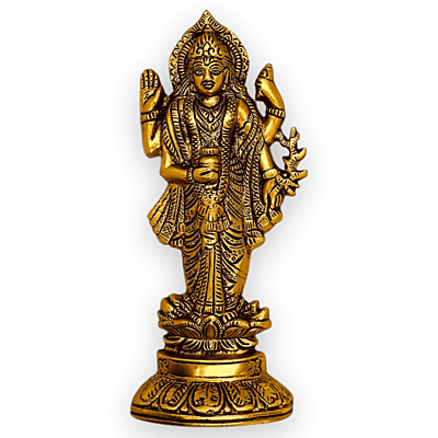 Dhannwantri Kuber Gold 10 X 23 X 3 CM