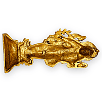 Dhannwantri Kuber Gold 10 X 23 X 3 CM