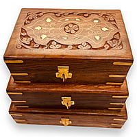 Jewellery Box Set of 3 Rectangle - Special